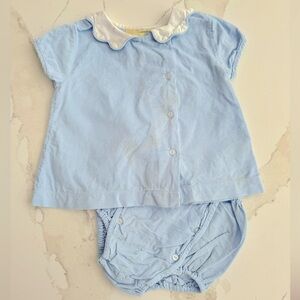 Pixie Lily Blue Outfit Bubble Set Size 18 Months